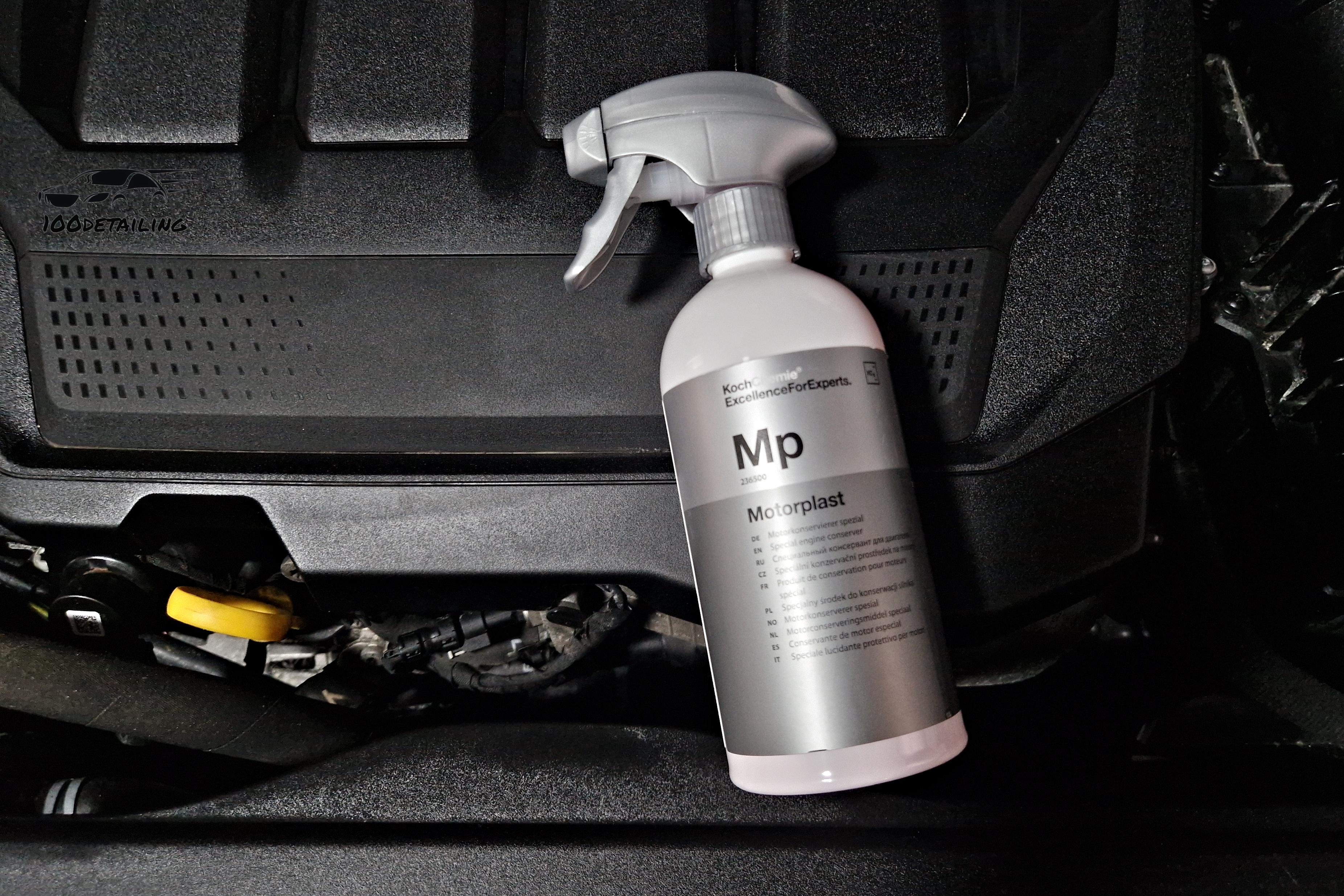 Koch Chemie MP Motorplast - Ošetření plastových dílů v prostoru motoru
